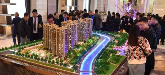 山西三建太原和平里項(xiàng)目營銷中心盛裝揭幕，開啟房地產(chǎn)開發(fā)新篇章